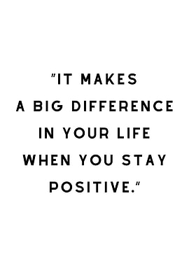 Positive Attitude Quotes