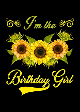 Sunflower Birthday Girls