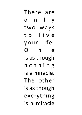 There are only two ways to