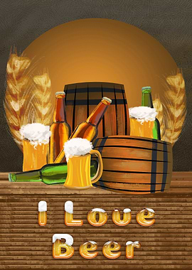 I Love Beer Drink
