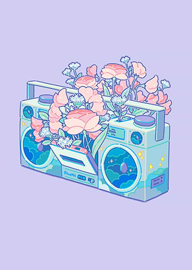 Radio cassette player