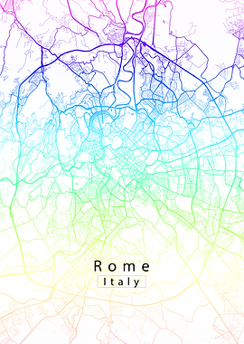 Rome City Map
