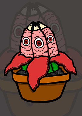 carnivorous cactus monster