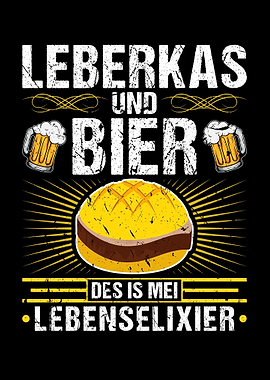 Leberkas Bier Bayrisch