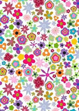 Summer love vibrant flower