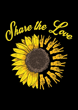 Sunflower Love Peace