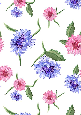 Cornflower pattern