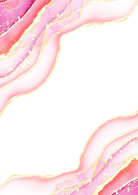 Sparkling Pink Agate 01