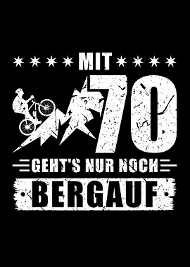 70 Geburtstag Radfahrer