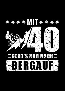 40 Geburtstag Radfahrer