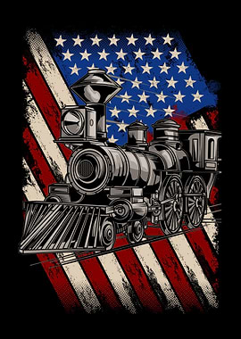 4th of July Locomotive