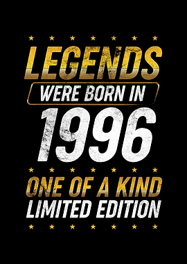 Legends were born in 1996
