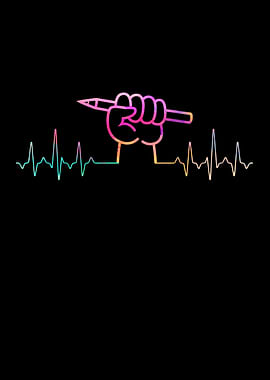 Draftsman Drawing Crayon