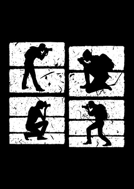 Fotografen Silhouette