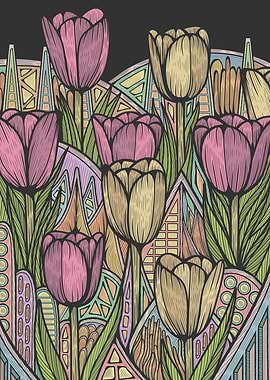 Colorful Tulips
