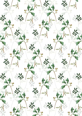 Floral Pistachio Pattern