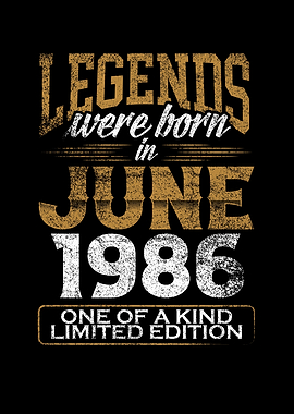 Legends born in 1986