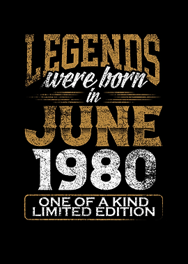 Legends born in 1980