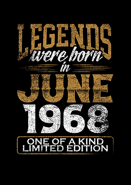 Legends born in 1968