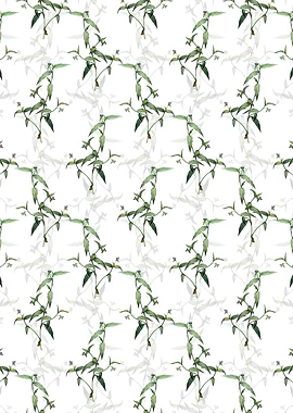 Floral Tagblume Pattern