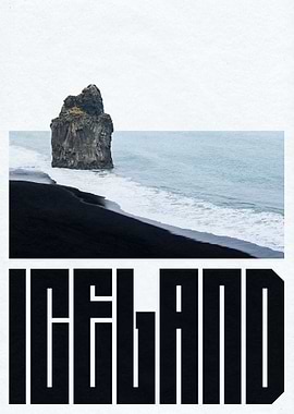 Iceland Black Sand Beach