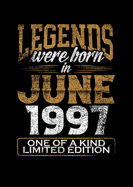 Legends born in 1997