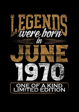 Legends born in 1970