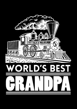Best Grandpa Railroad Opa