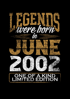 Legends born in 2002