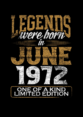 Legends born in 1972