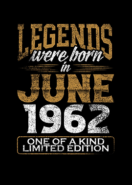 Legends born in 1962