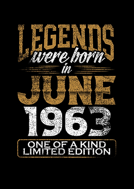 Legends born in 1963