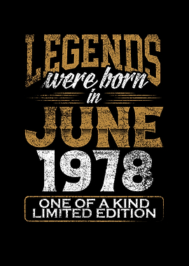 Legends born in 1978