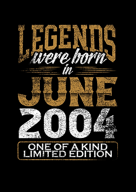 Legends born in 2004