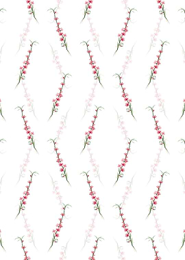 Peach Blossoms Pattern