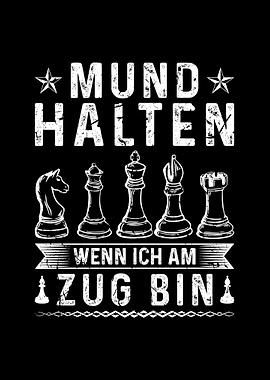 Mund Halten Schach