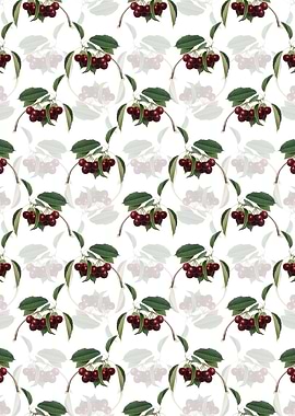 Floral Cherry Pattern
