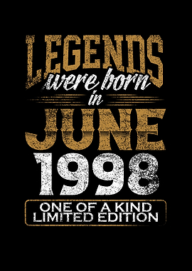 Legends born in 1998