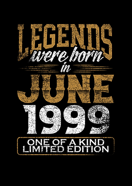 Legends born in 1999