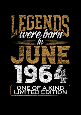 Legends born in 1964