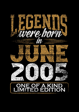 Legends born in 2005