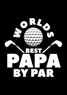 Golfing Papa Golf Player
