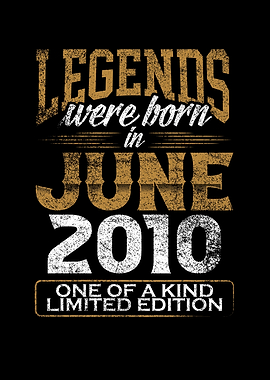 Legends born in 2010