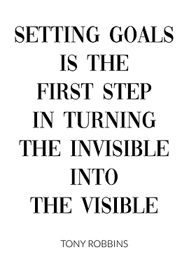 Tony Robbins Quote Goals