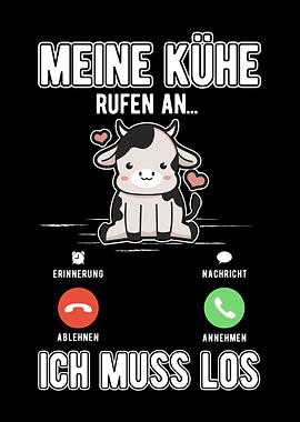 Meine Khe rufen an Ich mu