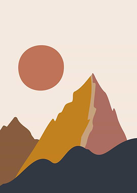 Outdoor Sun Mountain layer