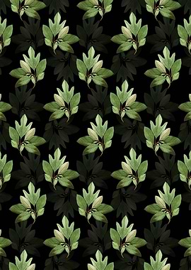 Bay Laurel Branch Pattern