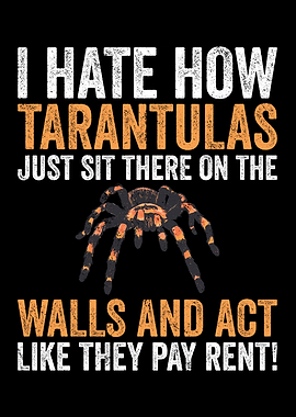 I Hate How Tarantulas Sit
