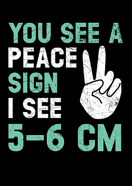 You See A Peace Sign
