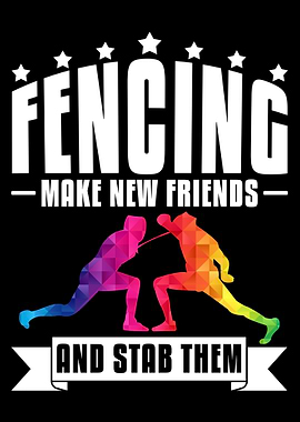 Crazy Fencing Fencer